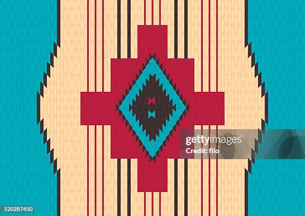 southwestern pattern - southwest design stock illustrations