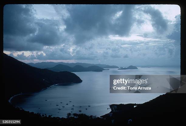 cane garden bay, british virgin islands - cane garden bay stock pictures, royalty-free photos & images