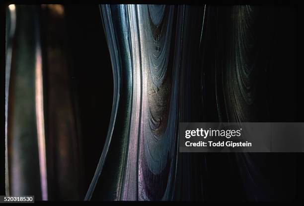 close-up of opalescence on glass - opalescence stock pictures, royalty-free photos & images