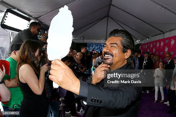 Actor George Lopez attends 2016 TV Land Icon Awards at The Barker Hanger on April 10, 2016 in Santa Monica, California.