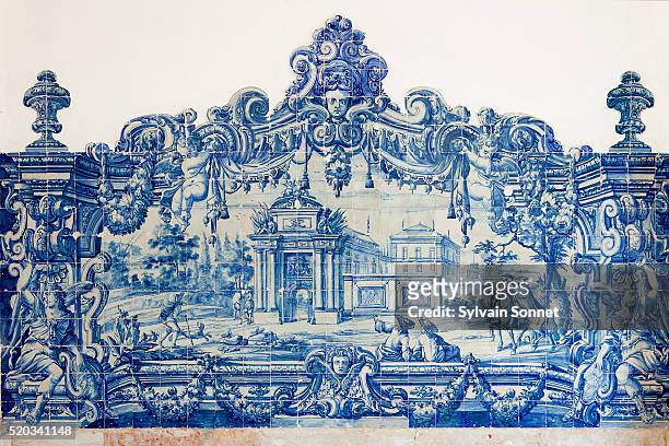 lisbon, sao vicente de fora monastery, - azulejos stock pictures, royalty-free photos & images