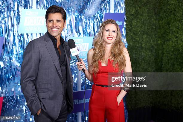 Actor John Stamos attends 2016 TV Land Icon Awards at The Barker Hanger on April 10, 2016 in Santa Monica, California.