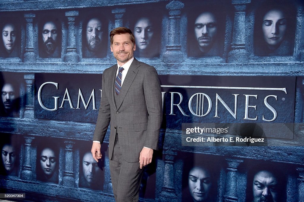 Premiere Of HBO's "Game Of Thrones" Season 6 - Arrivals