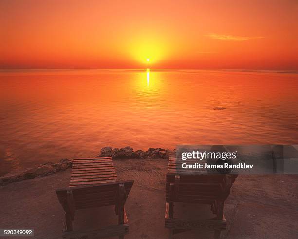 sunset over florida bay - florida bay stock pictures, royalty-free photos & images