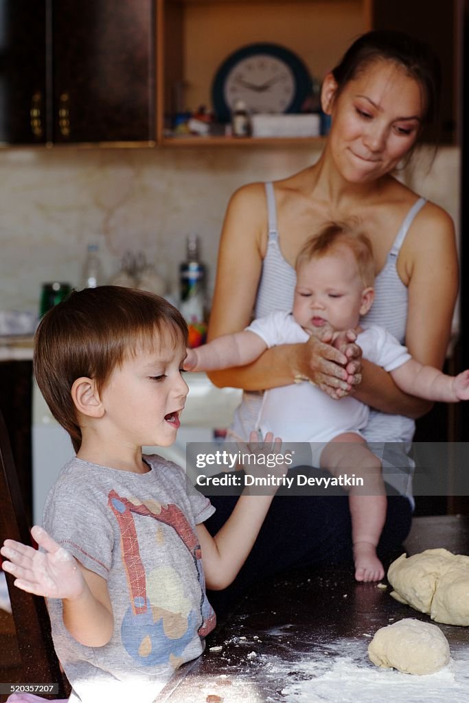 Cooking with childs