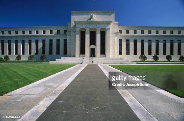 federal reserve bank - reserva federal imagens e fotografias de stock