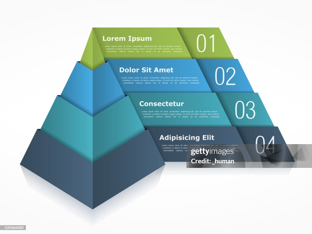 Pyramid Map Visual Pyramid High-Res Vector Graphic - Getty Images