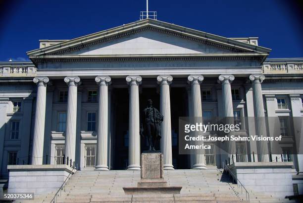 department of the treasury building - 米国財務省ビル ストックフォトと画像