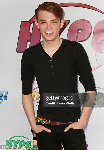 Music Performer Dylan Snyder attends the Hype Events LA Spring Fever Festival at the Federal on April 10, 2016 in North Hollywood, California.