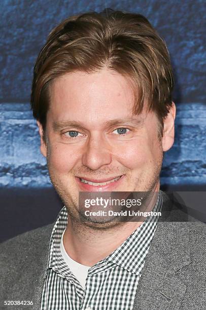 Comedian Tim Heidecker arrives at the premiere of HBO's "Game of Thrones" Season 6 at the TCL Chinese Theatre on April 10, 2016 in Hollywood,...