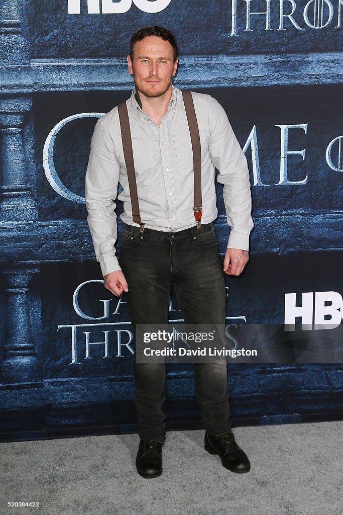 Actor Dean Jagger arrives at the premiere of HBO's