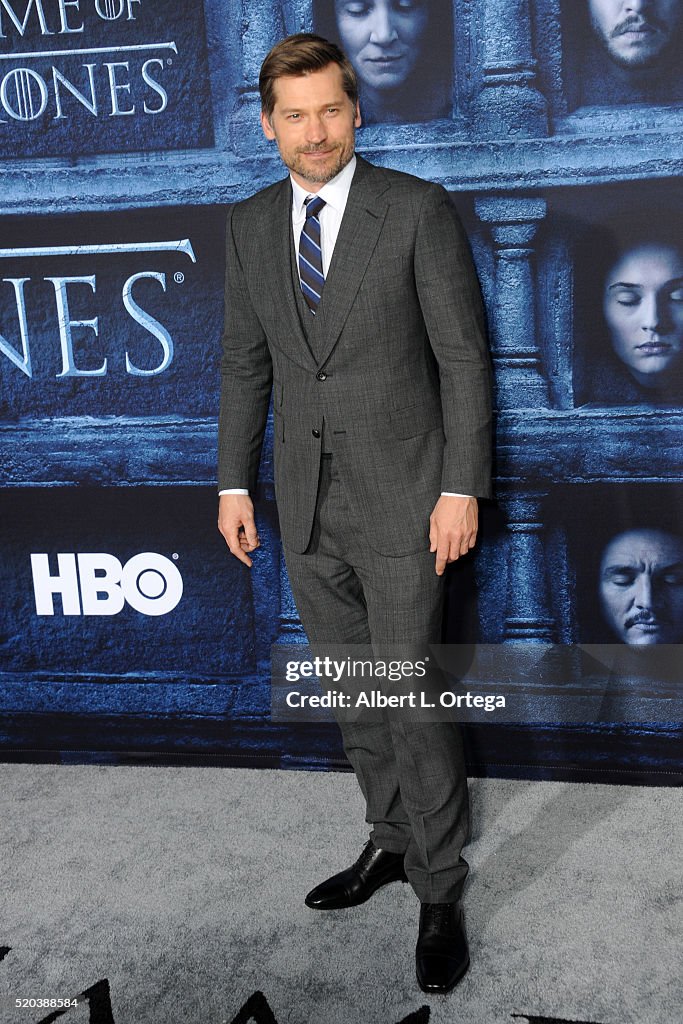 Premiere Of HBO's "Game Of Thrones" Season 6 - Arrivals