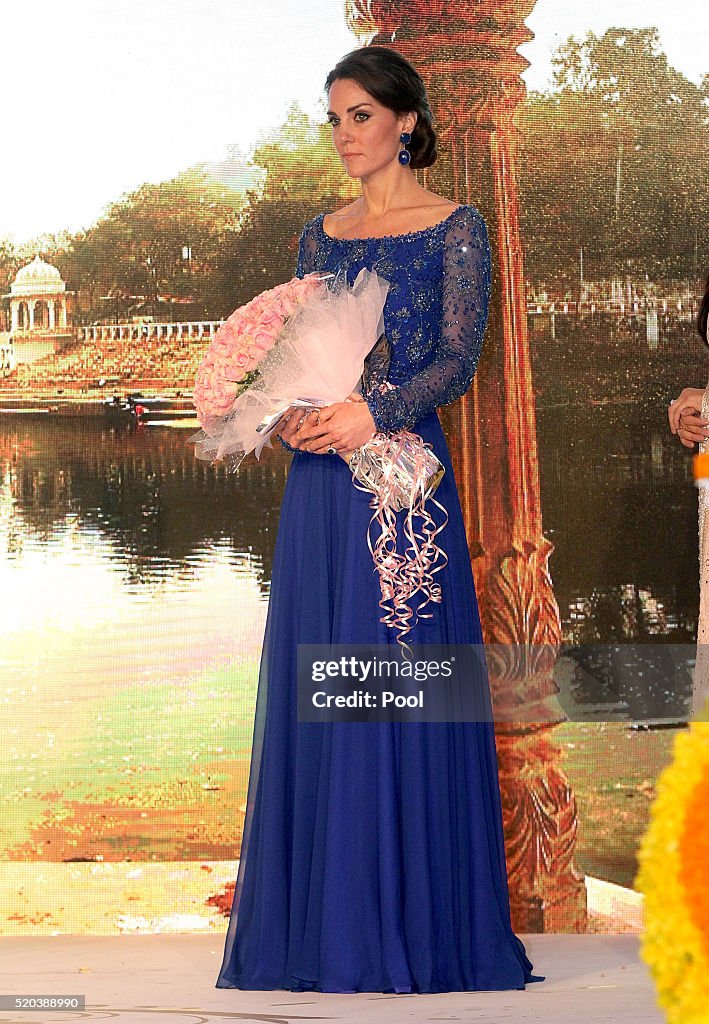 The Duke & Duchess Of Cambridge Visit India & Bhutan - Day 1