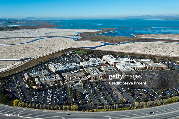 facebook headquarters - palo alto stock pictures, royalty-free photos & images