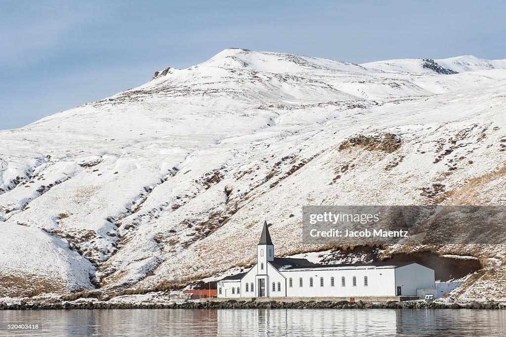 Church in Akutan village