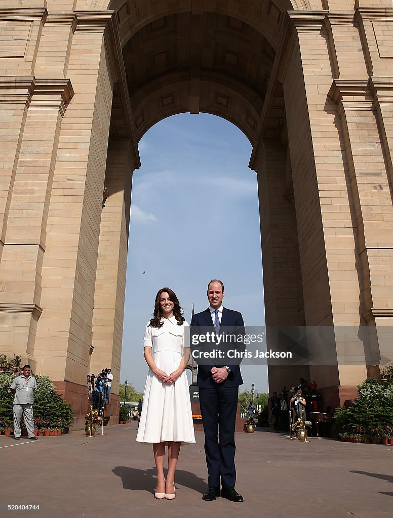 The Duke & Duchess Of Cambridge Visit India & Bhutan - Day 2