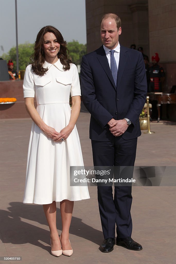 The Duke & Duchess Of Cambridge Visit India & Bhutan - Day 2