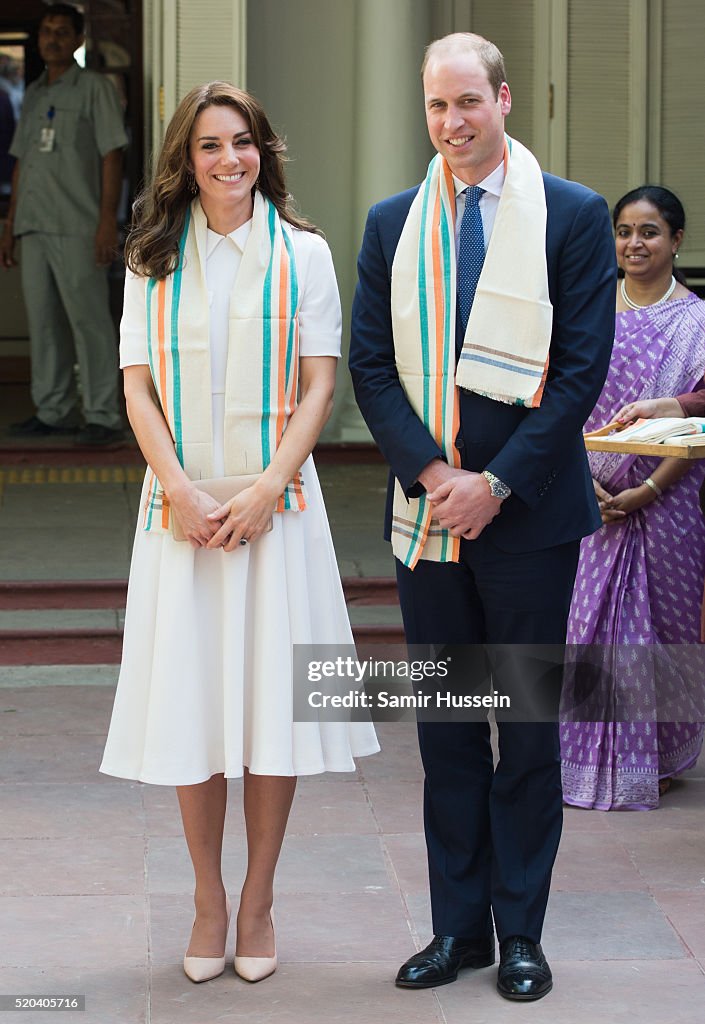 The Duke & Duchess Of Cambridge Visit India & Bhutan - Day 2