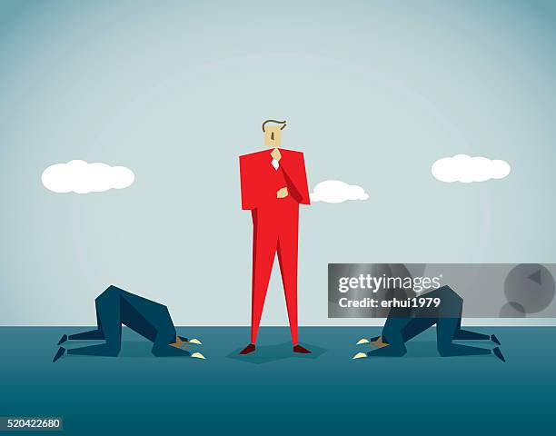 adulation - taking a bow stock illustrations