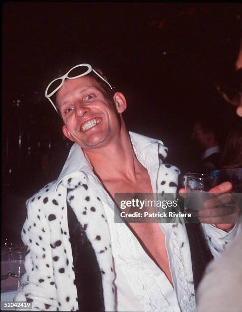 McKENNEY AT THE ANNUAL COINTREAU BALL HELD IN SYDNEY, AUSTRALIA.