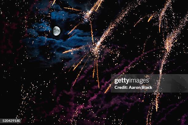 fireworks, annecy, france - annecy stock pictures, royalty-free photos & images