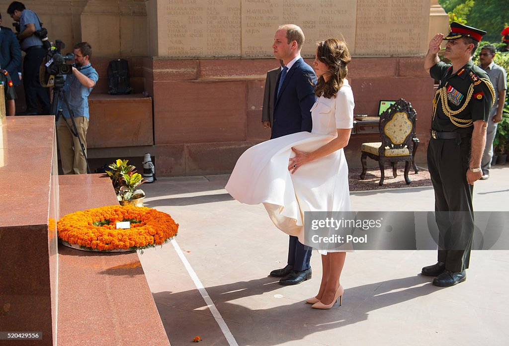 The Duke & Duchess Of Cambridge Visit India & Bhutan - Day 2