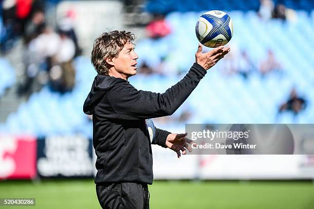 Toulon Assistant Sporting Director Diego Dominguez before the European Rugby Champions Cup Quarter Final between Racing 92 v RC Toulon at Stade Yves...