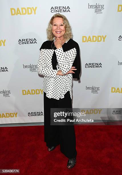 Actress Leslie Easterbrook attends the premiere of "Daddy" at Arena Cinema Hollywood on April 10, 2016 in Hollywood, California.