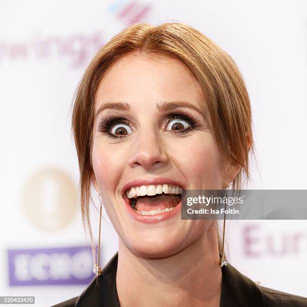 Mareile Hoeppner attends the Echo Award 2016 on April 07, 2016 in Berlin, Germany.