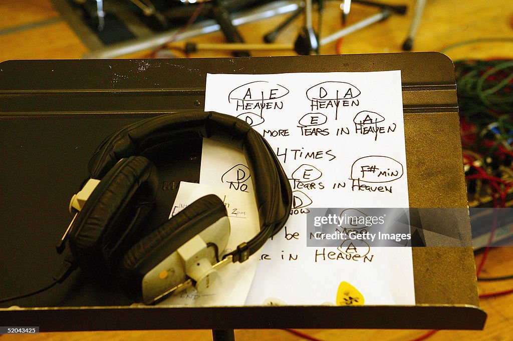 Music Stars Record "Tears In Heaven" Tsunami Relief Single