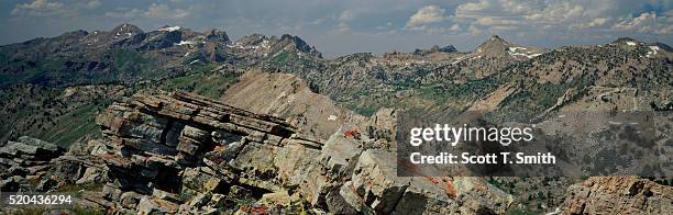 ruby mountains from wines peak - ruby mountains stock pictures, royalty-free photos & images