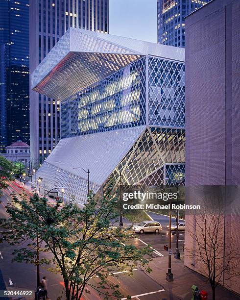 Central Library Building 144 Central Building (Seattle) Stock Photos, High-Res Pictures, and ...