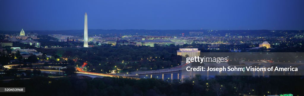 Potomac River and Washington, DC
