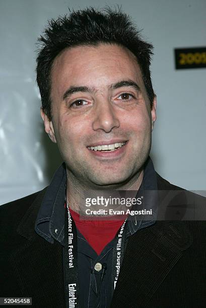 Director Richard Shepard attends the premiere of The Matador at the Eccles Center for the Performing Arts during the 2005 Sundance Film Festival on...