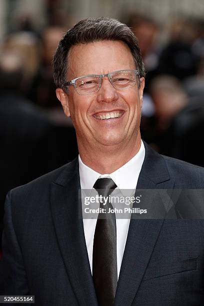 Gavin Hood attends the UK premiere of "Eye In The Sky" at the Curzon Mayfair on April 11, 2016 in London, United Kingdom.