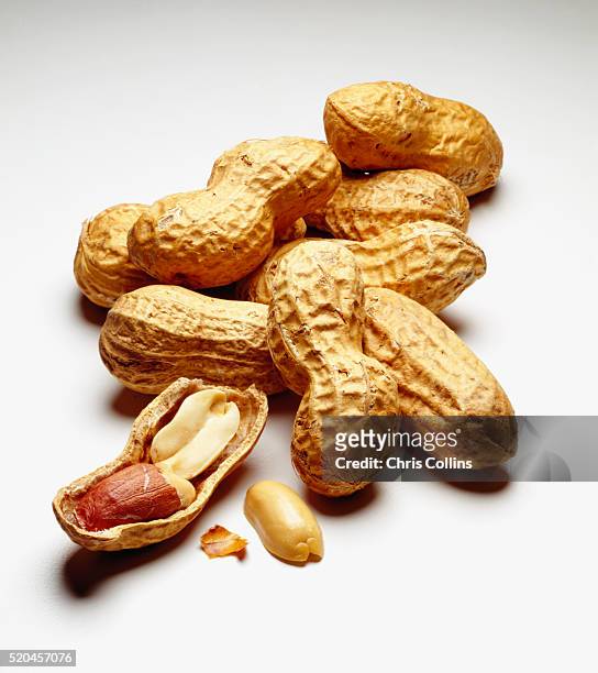 peanuts - erdnuss stock-fotos und bilder
