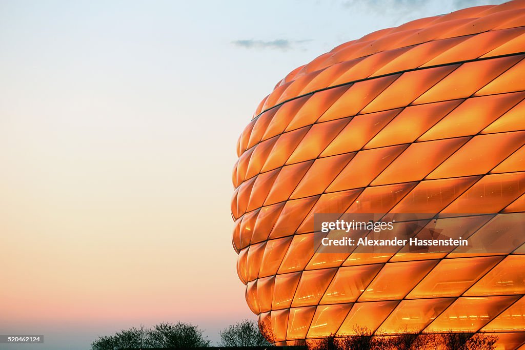 Allianz Arena - Illumination Tests