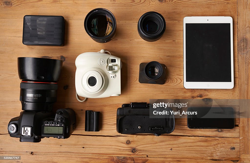 Everything you need to be a photographer