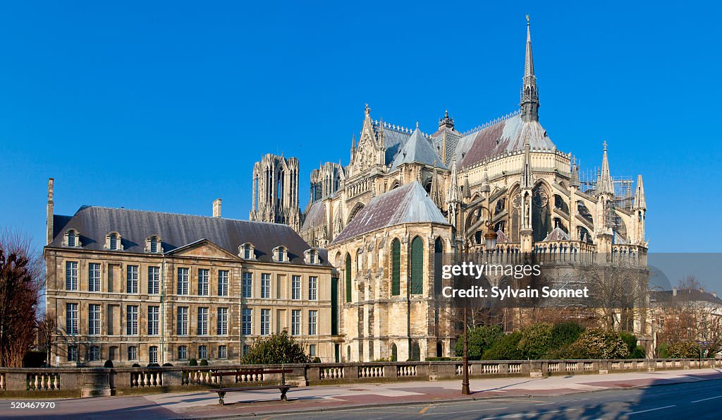 Notre-Dame de Reims and Palais du Tau