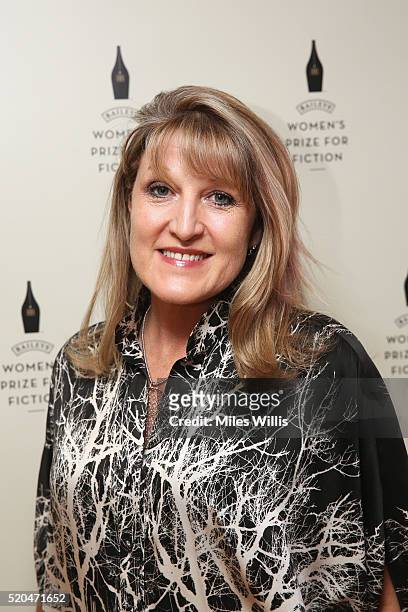 Amanda Ross attends the Baileys Women's Prize for Fiction 2016 Shortlist at Royal Festival Hall, Southbank Centre on April 11, 2016 in London,...