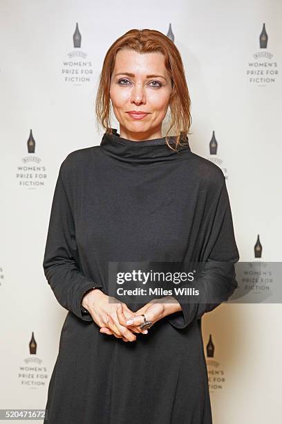 Elif Shafak attends the Baileys Women's Prize for Fiction 2016 Shortlist at Royal Festival Hall, Southbank Centre on April 11, 2016 in London,...