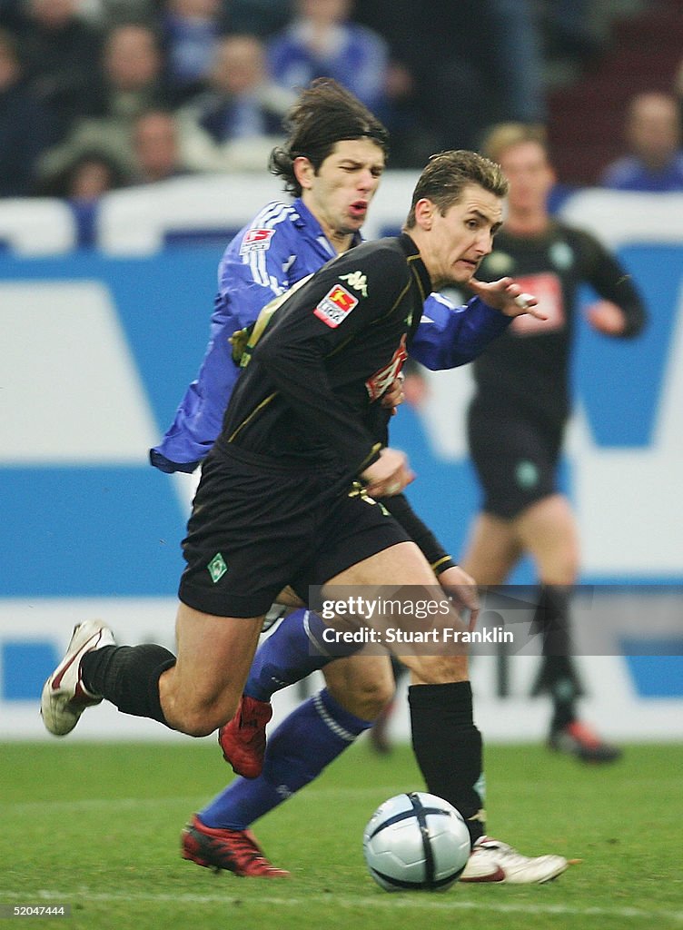 FC Schalke 04 v SV Werder Bremen
