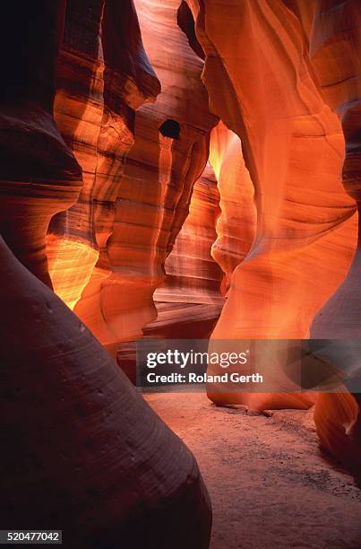 antelope canyon in arizona - usa - grand canyon stock-fotos und bilder