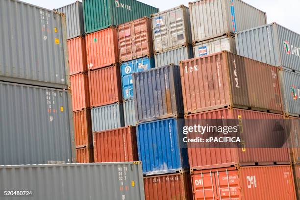 Psa Container Block 32 Psa Singapore Terminals Stock Photos, High-Res Pictures, and Images ...