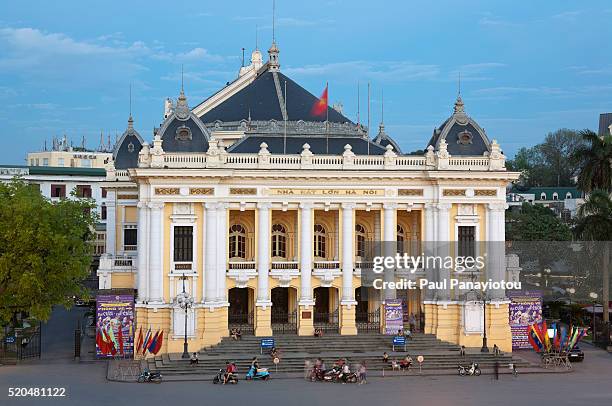 hanoi opera house, vietnam - hanoi opera stock pictures, royalty-free photos & images