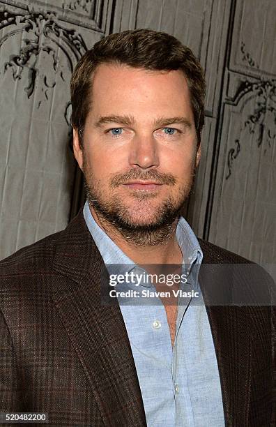 Actor Chris O'Donnell visits AOL Build to discuss his hit series "NCIS:Los Angeles" at AOL Studios In New York on April 11, 2016 in New York City.