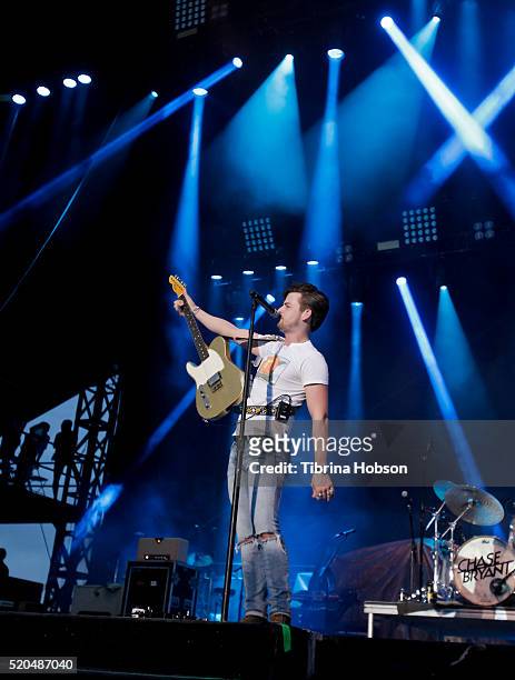 Chase Bryant performs at Country Thunder Arizona 2016 at Country Thunder West on April 7, 2016 in Florence, Arizona.