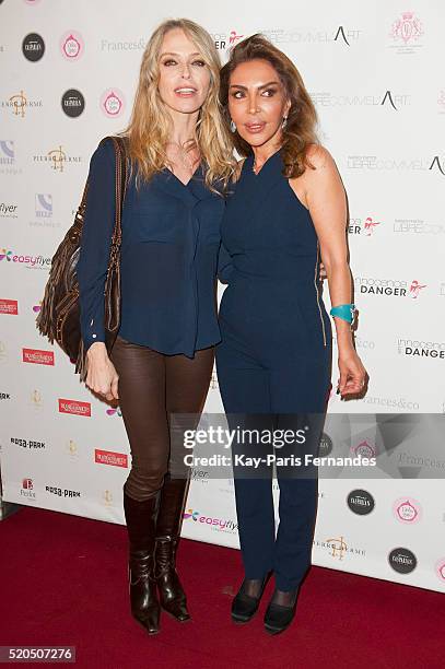 Tonya Kinzinger and Homayra Sellier, president of the child protection organisation 'Innocence en danger' attend the 15th Anniversary Of "Innocence...