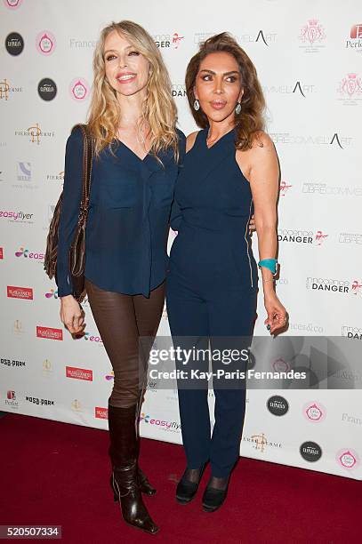 Tonya Kinzinger and Homayra Sellier, president of the child protection organisation 'Innocence en danger' attend the 15th Anniversary Of "Innocence...