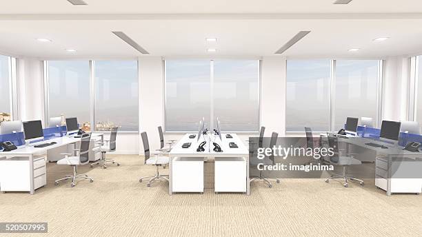 modern office interior - office carpet stock pictures, royalty-free photos & images